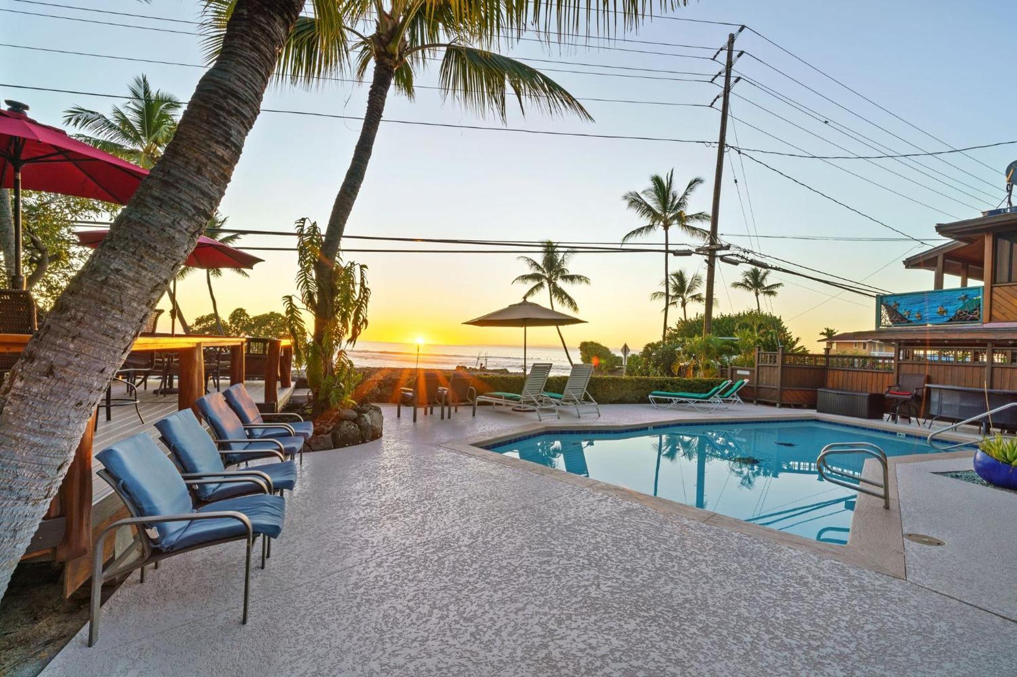 Seaspray Oceanview Apartment Kailua-Kona Exterior photo