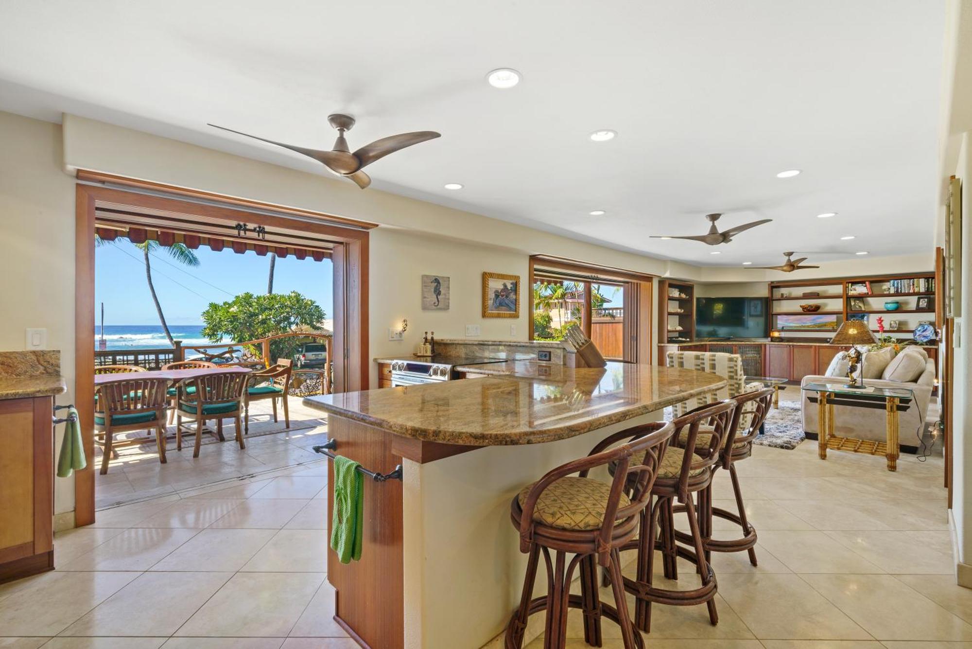 Seaspray Oceanview Apartment Kailua-Kona Exterior photo